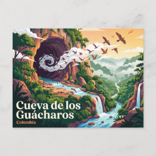 Cueva de los Guácharos Nationaal Park Colombia Briefkaart
