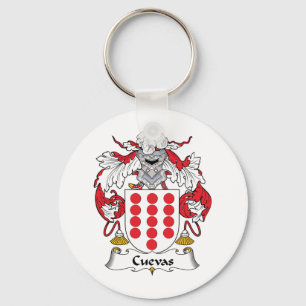 Cuevas Family Crest Sleutelhanger