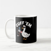Cuff &#39;em Goose Nurse Funny Gekke Goose Nurse T Koffiemok (Links)
