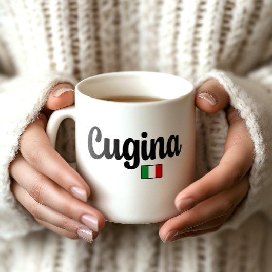 Cugina Italiaanse Vlag Mok