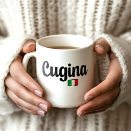 Cugina Italian Flag Mug Koffiemok