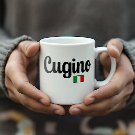 Cugino (Cousin Him) Italian Flag Mug Koffiemok