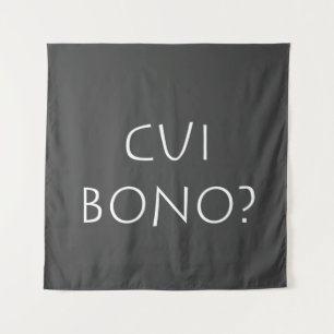 Cui bono wandkleed