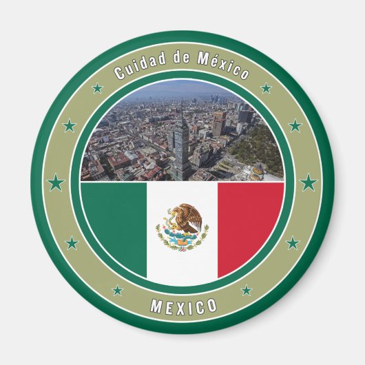 Cuidad de Mexico Magneet (Voorkant)