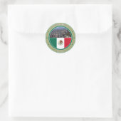 Cuidad de Mexico Ronde Sticker (Tas)