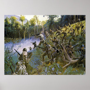 Cuidado Zorg voor bushmaster met Bolo Poster