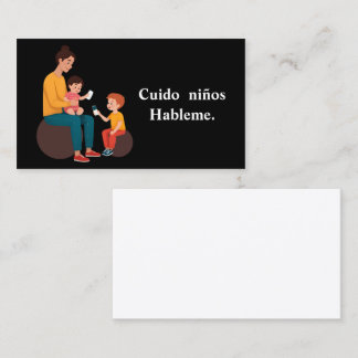 Cuido ninos visitekaartje