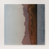 Cuillin Hills bij rode zonsondergang Eiland Skye B Legpuzzel (Verticaal)
