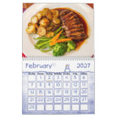 Cuisine Calendar 2023 Kalender (Feb 2027)