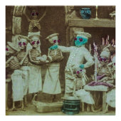 Cuisines De Satans Kitchen 1865 Foto Afdruk (Voorkant)