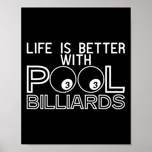 Cuist Chalk Stick Biljart Rack Snooker Spelers Poster (Voorkant)
