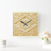 cuitkoekje klok met crème retro (Huis)