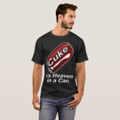 Cuke - Het is de hemel in een blikje T-shirt (Voorkant volledig)