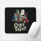 Cuke Or Treat – Funny Halloween Cuber Costume Muismat (Met muis)