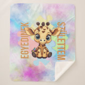 Cuki affirmációk | SNI Zsiráf | Egyedinek Sherpa Deken (Voorkant)