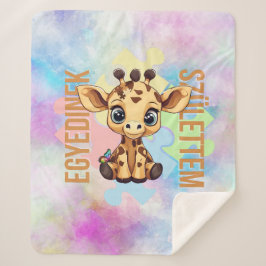 Cuki affirmációk | SNI Zsiráf | Egyedinek Sherpa Deken