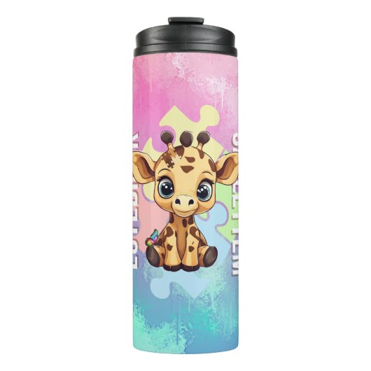 Cuki affirmációk | SNI Zsiráf | Egyedinek Thermosbeker (Voorkant)