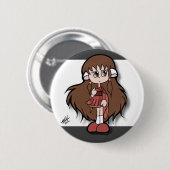 Cukini Cosplay Chi Ronde Button 5,7 Cm (Voorkant /achterkant)