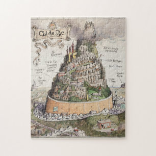 Cul de Sac en aangrenzende plaatsen Puzzle Legpuzzel