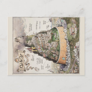 Cul de Sac en Adjacent Places van Richard Thompson Briefkaart