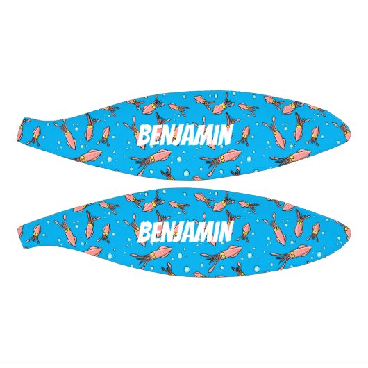 Cula funny pink squid cartoon pattern basketbal (Panelen)