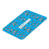Cula funny pink squid cartoon pattern magneet (Linkerzijde)