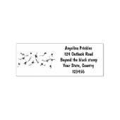 Cula funny pink squid cartoon pattern rubberstempel (Afrduk)