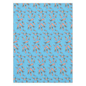 Cula funny pink squid cartoon pattern tafelkleed (Voorkant)