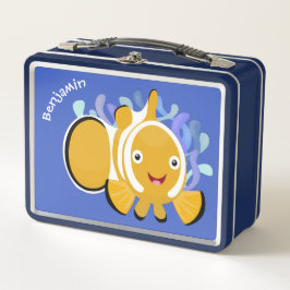 Cula happy clownfish anenome cartoon