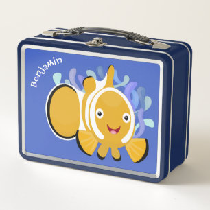 Cula happy clownfish anenome cartoon