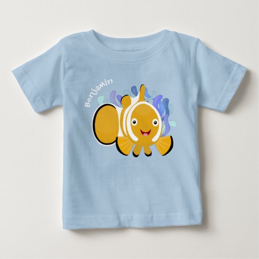 Cula happy clownfish anenome cartoon (Voorkant)