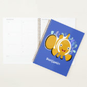 Cula happy clownfish anenome cartoon planner (Display)