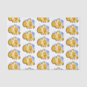 Cula happy clownfish anenome cartoon tissuepapier (Voorkant)