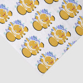 Cula happy clownfish anenome cartoon tissuepapier (Detail)