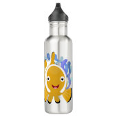 Cula happy clownfish anenome cartoon waterfles  (Rechts)