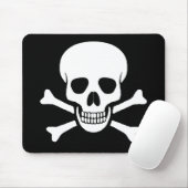 Cule en Crossbones Mousepad Muismat (Met muis)