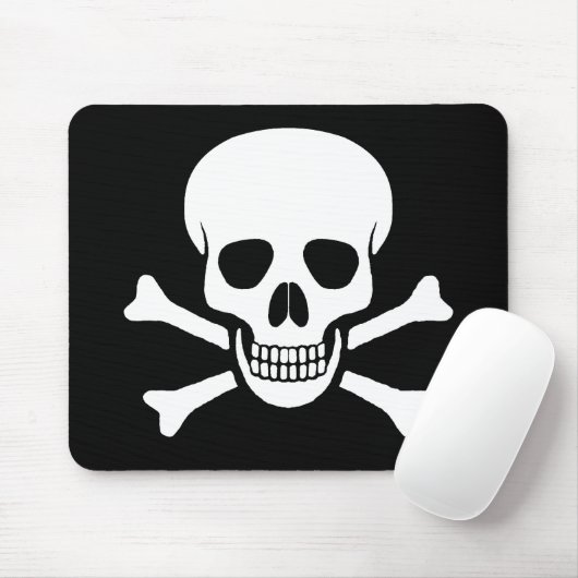 Cule en Crossbones Mousepad Muismat (Met muis)