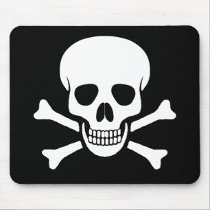 Cule en Crossbones Mousepad Muismat
