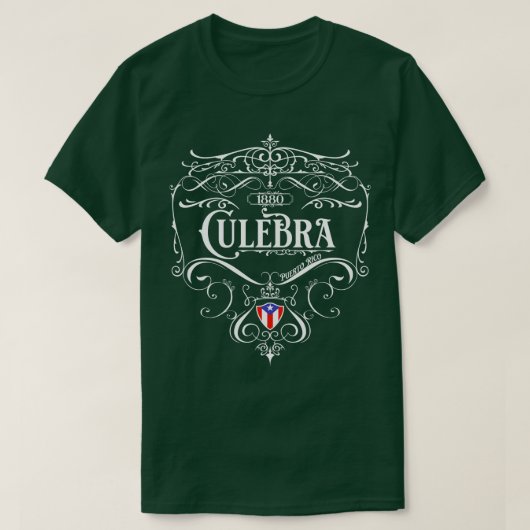 Culebra  ontwerp t-shirt (Design voorkant)