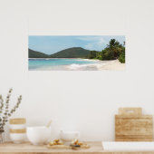 Culebra's Flamenco Beach Puerto Rico Poster (Keuken)