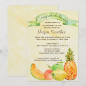 Culinair Afstuderen Kaart (Voorkant / Achterkant)