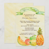 Culinair Afstuderen Kaart (Voorkant / Achterkant)