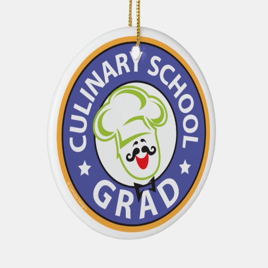 Culinair Afstuderen Keramisch Ornament (Rechts)