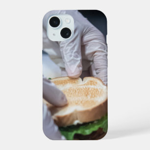 Culinair Ambacht: De kunst van het Sandwich Maken iPhone 15 Case