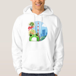 Culinair avontuur in Tokio met kat en kikker Hoodie
