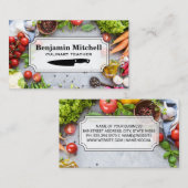 Culinair Chef | Groenten Kruiden Visitekaartje (Voorkant / Achterkant)