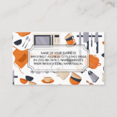 Culinair Chef | Keuken Gereedschap Visitekaartje (Achterkant)