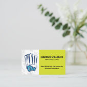 Culinair chef-kok Pet | restauranteigenaar Visitekaartje (Staand voorkant)