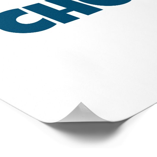 Culinair Genie aan het werk Schattige Cartoon Chef Poster (Hoek)