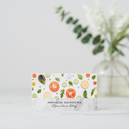 Culinair | Groenten Visitekaartje (Staand voorkant)